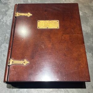 The Bombay Company Photo Album Keepsake Book Box